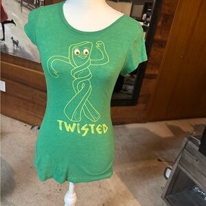 Green Gumby Graphic T-Shirt